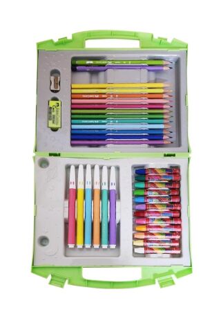 Faber Castell Pastel Renkler 34 Parça Boyama Çantası