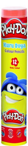 Play-Doh 12 Renk Kuru Boya Tüp PLAY-KU005