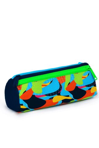 Kids Lacivert Mavi Graffiti Desenli 3 lü Okul Çanta Seti SET0123777