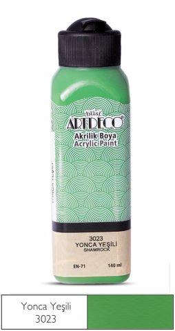 Artdeco Akrilik Boya 140ml Yonca Yeşili 3023