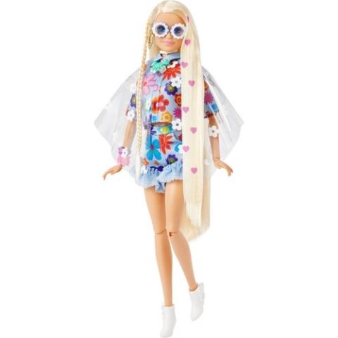 Barbie Extra Mavi Etekli Bebek