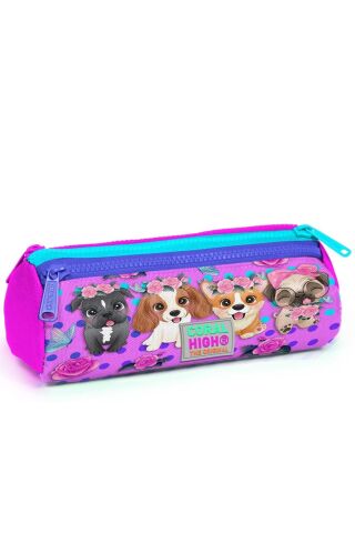 Kids Pembe Köpek Desenli Okul Sırt Çanta Seti 23750