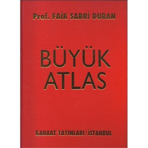 Kanaat Golden Büyük Atlas  Faik Sabri Duran