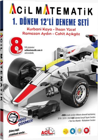 Acil Yayınları 8. Sınıf LGS 12 li Deneme Seti
