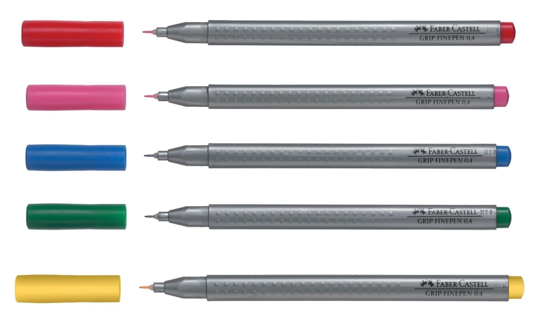 Faber-Castell Fine Pen Kalem Set2 5 Renk