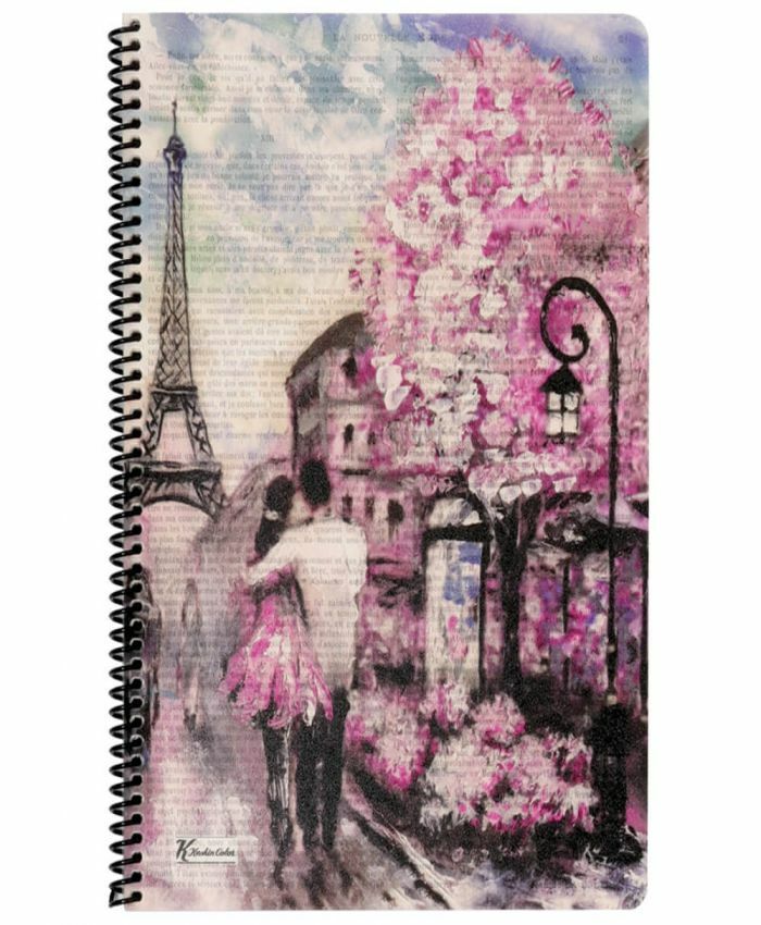 Keskin Color Street A4 Plastik Kapak 80 Yaprak Çizgili Spiralli Hafif Defter
