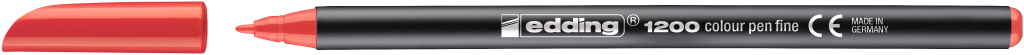 Edding 1200 Grafi̇k Kalemi̇ Kırmızı