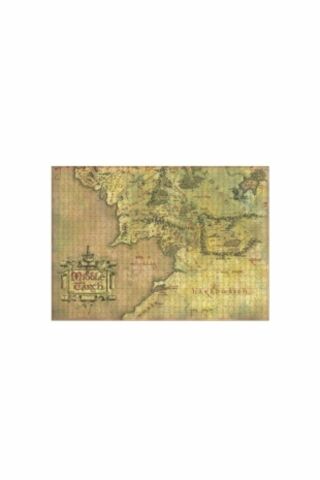 LOTR Middle Earth Map 1000 Parça Puzzle