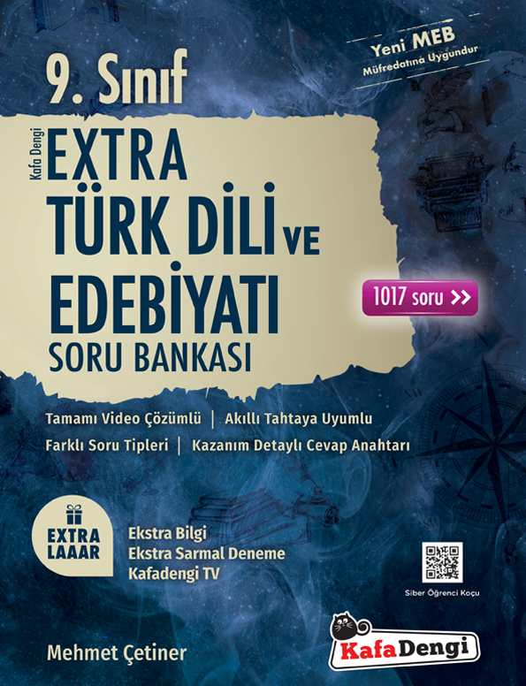 Kafa Dengi Yayınları 9. Sınıf Türk Dili ve Edebiyatı Extra Soru Bankası