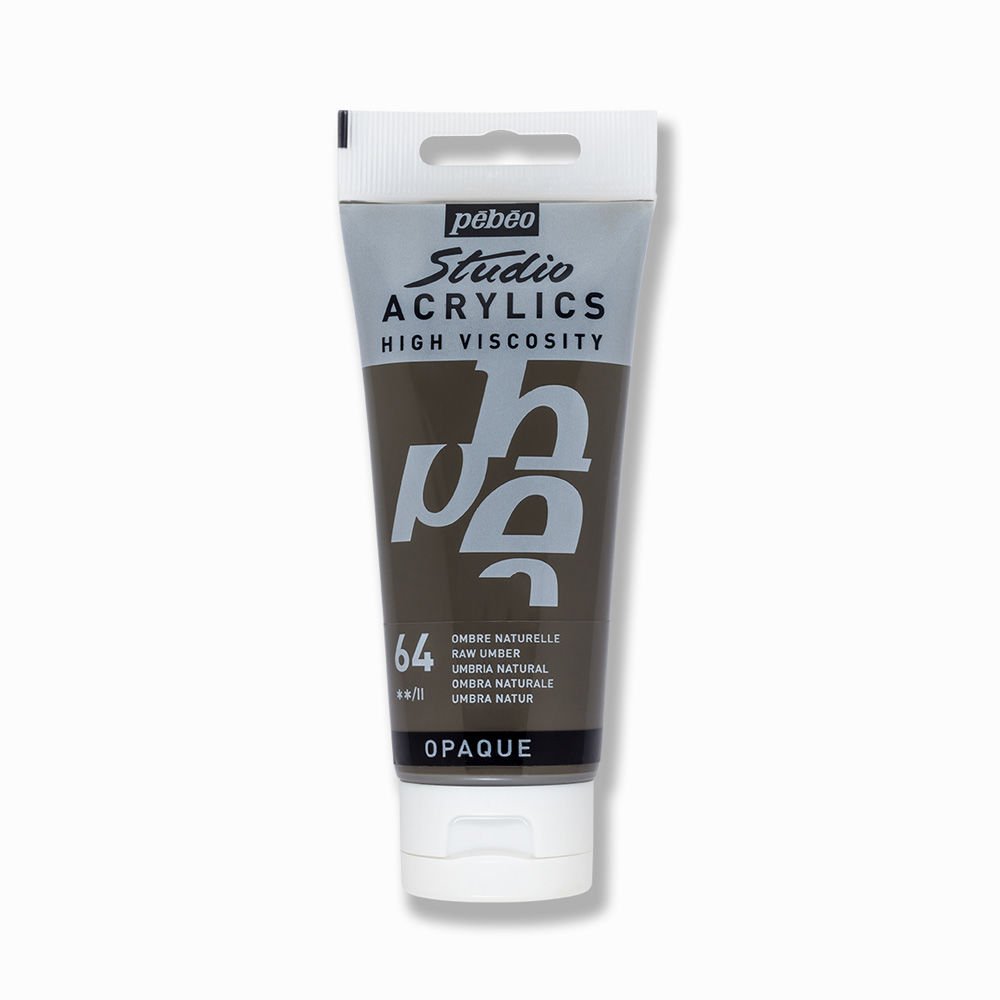 Pebeo Acrylic Studio 100 Ml 64 Raw Umber