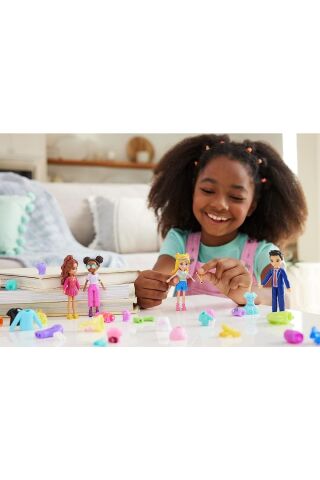 HKW10 Polly Pocket ve Arkadaşları Kombin Eğlencesi Oyun Seti