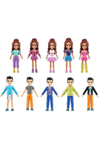 HKW10 Polly Pocket ve Arkadaşları Kombin Eğlencesi Oyun Seti