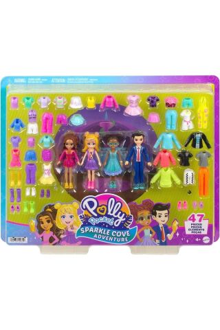 HKW10 Polly Pocket ve Arkadaşları Kombin Eğlencesi Oyun Seti