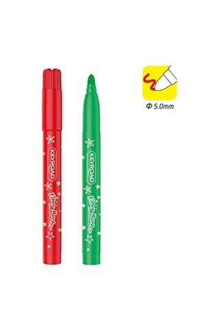 KEYROAD Kr971413 12 Renk Jumbo Keçeli Kalem