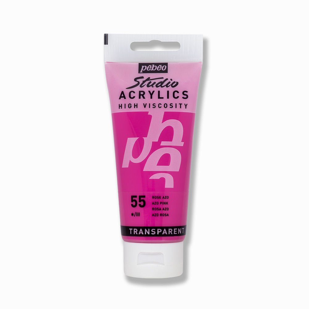Pebeo Acrylic Studio 100 Ml 55 Azo Pink