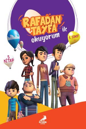 Rafadan Tayfa ile Okuyorum Seti (5 Kitap Takım)-Ayşenur Gönen