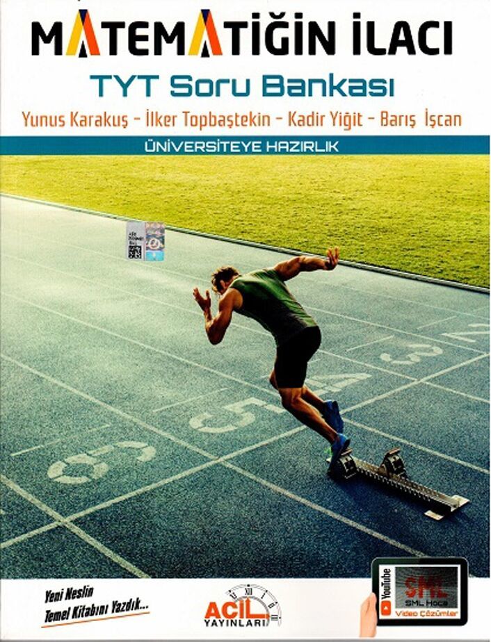 Acil Yayınları TYT Matematiğin İlacı 1 Soru Bankası