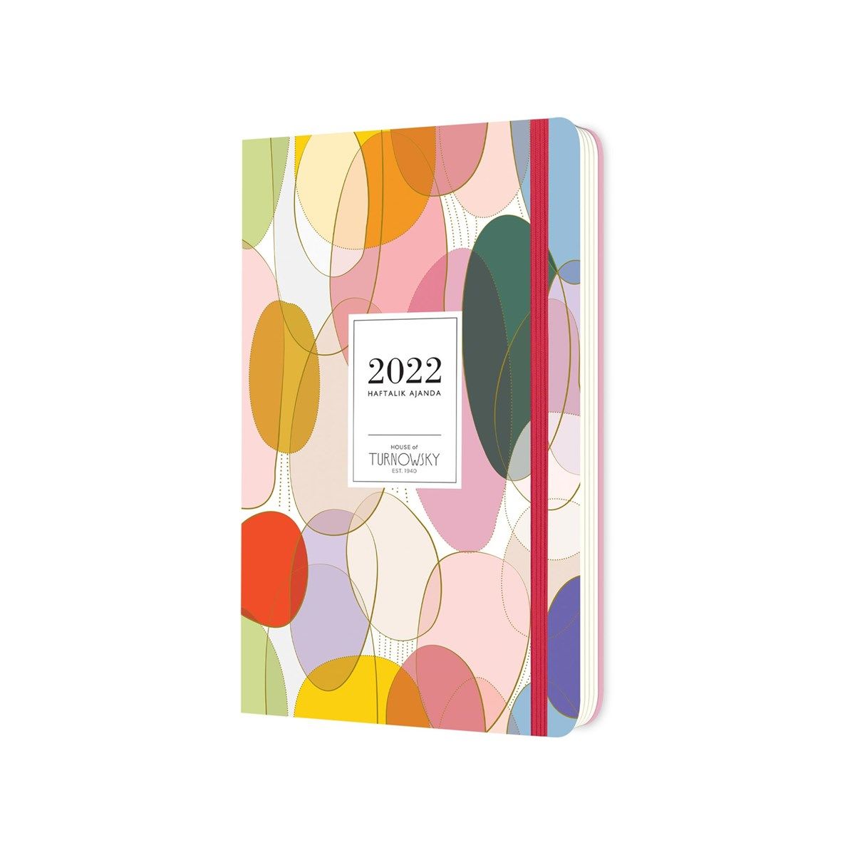 Keskin Color 13x21 Flexy Haftalık Ajanda-Soyut