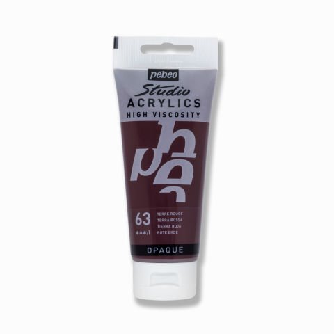Pebeo Acrylic Studio 100 Ml 63 Terra Rossa