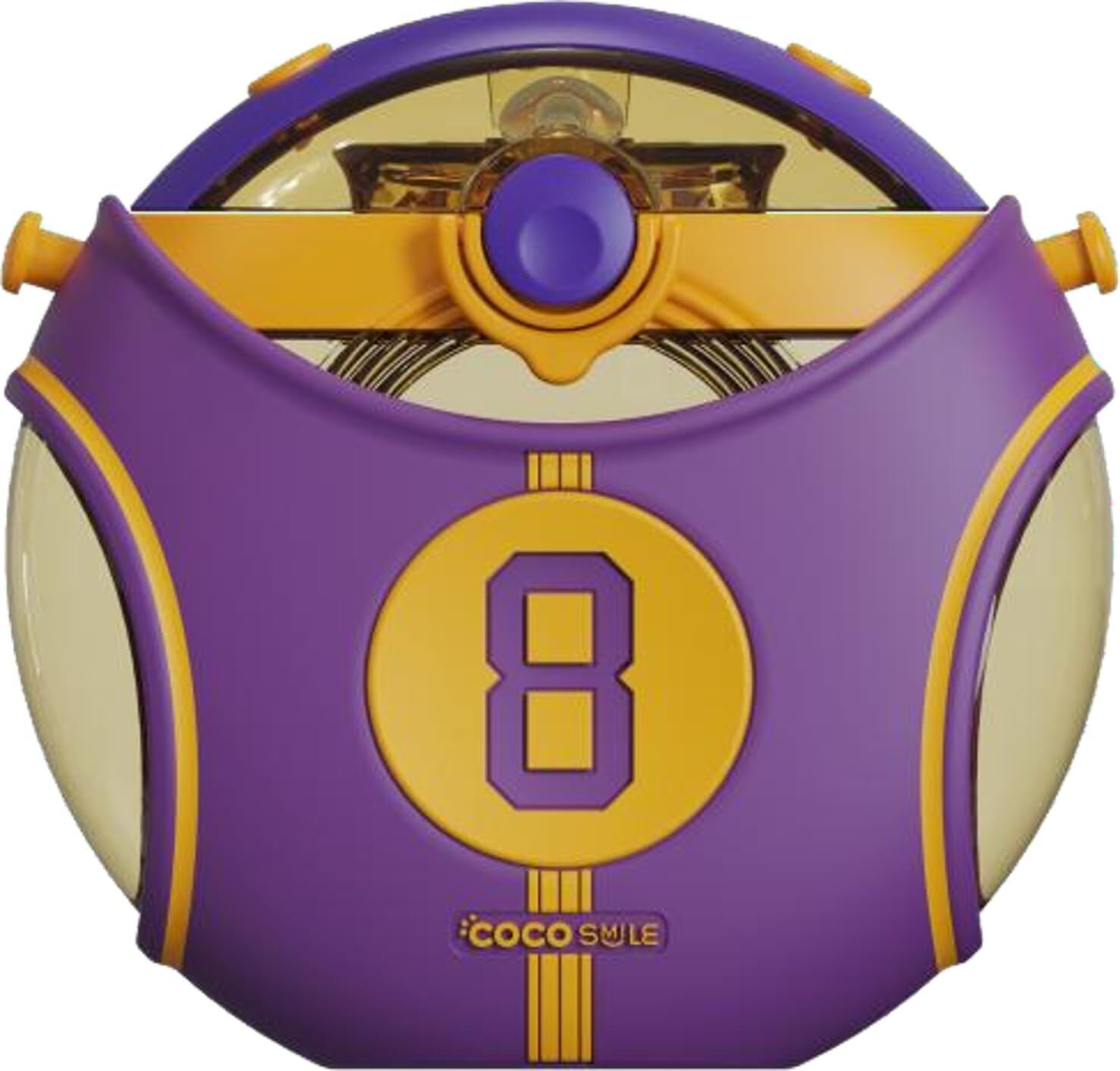 Vagonlife Cocosmile CS-00008 Mor 630ML Straw Basketball Tritan Matara