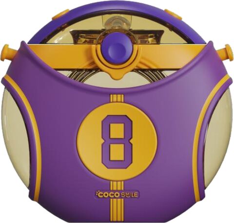 Vagonlife Cocosmile CS-00008 Mor 630ML Straw Basketball Tritan Matara