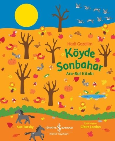 İş Bankası Kültür Yayınları Hadi Gezelim - Köyde Sonbahar - Ara Bul Kitabı-Sue Tarsky