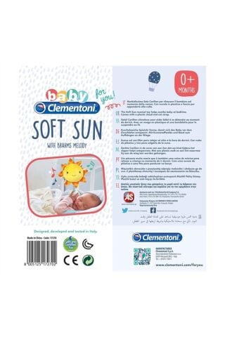 Clementoni Baby Müzikli Peluş Güneş