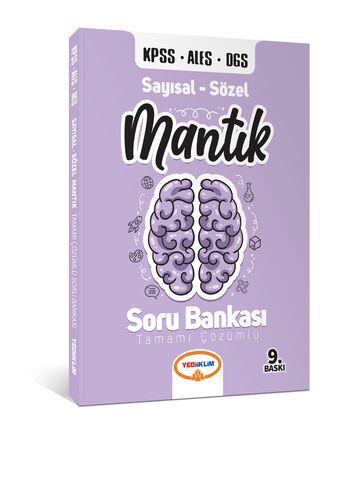 Yediiklim Yayınları Kpss Ales Dgs 2021 Sayısal - Sözel Mantık Tamamı Çözümlü Soru Bankası