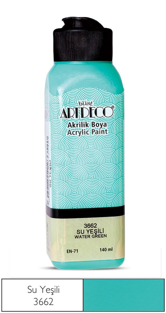 Artdeco Akrilik Boya 140ml Su Yeşili 3662