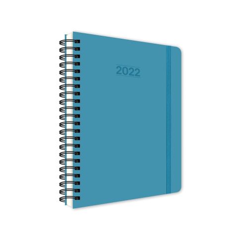 Keskin Color 17x24 2022 Günlük Pronot Ajanda - Olympic Blue