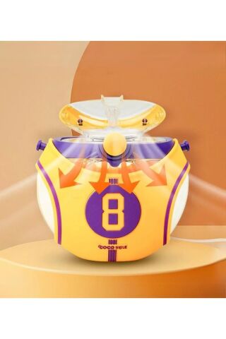 Vagonlife Cocosmile CS-00008 Sarı 630ML Straw Basketball Tritan Matara
