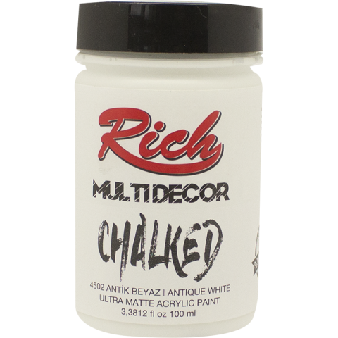 Rich Multi̇ Decor Chalked 100 Cc Antik Beyaz