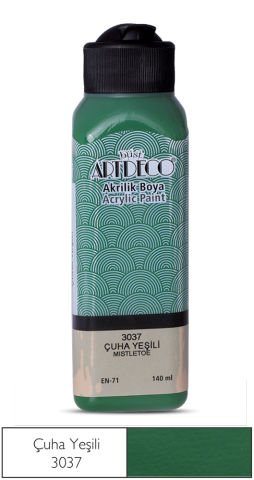 Artdeco Akrilik Boya 140ml Çuha Yeşili 3037