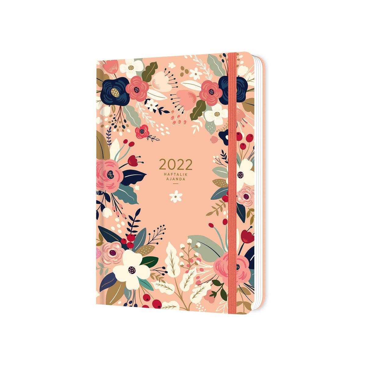 Keskin Color A5 2022 Haftalık Ajanda - Pudra