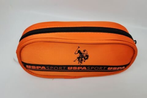 U.S. Polo Assn. Turuncu Tek Gözlü Kalem Çantası PLKLK22193