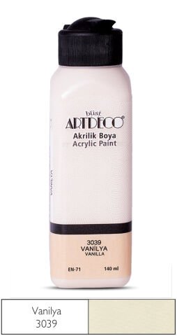 Artdeco Akrilik Boya 140ml Vanilya 3039