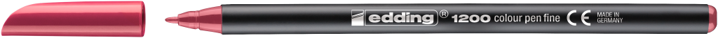 Edding 1200 Grafi̇k Kalemi̇ Carmi̇na Kirmizisi