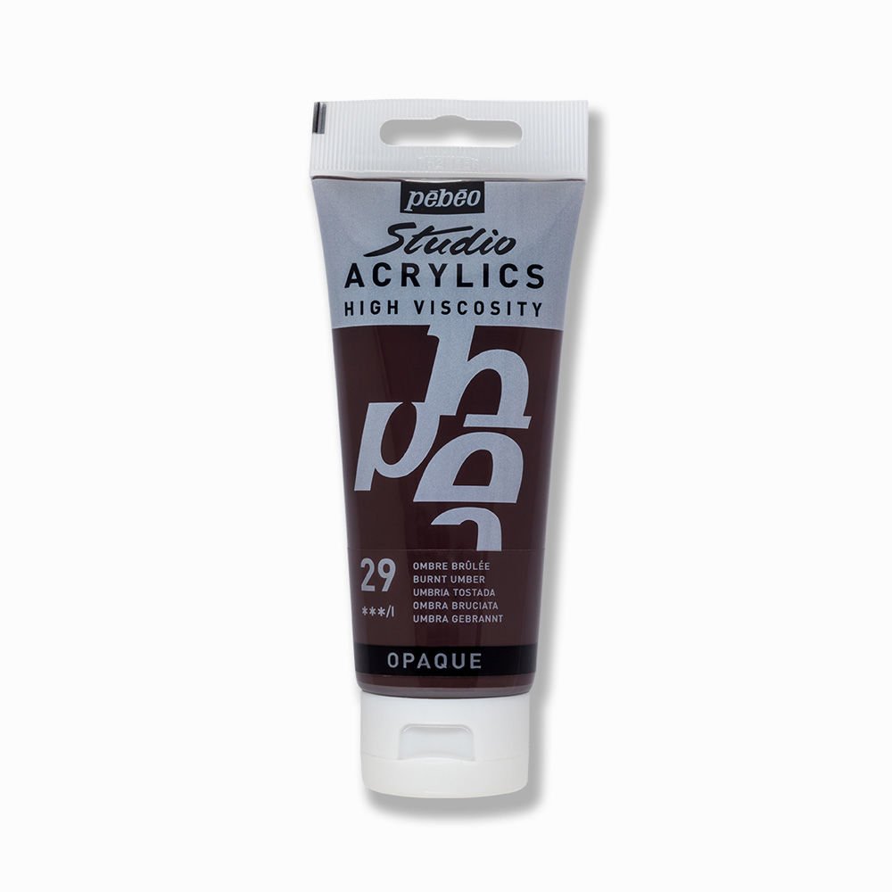 Pebeo Acrylic Studio 100 Ml 29 Burnt Umber