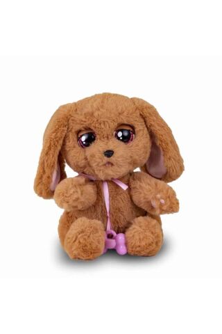 Baby Paws Sesli Yavru Köpek Peluş 20 cm BAW00000 - Cocker Pembe Çanta