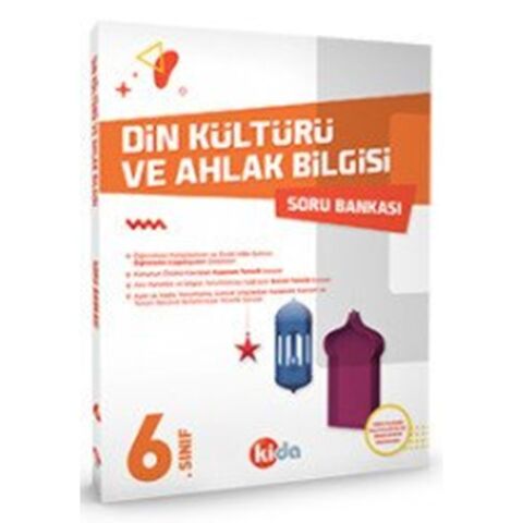 Kida Yayınları 6. Sınıf Din Kültürü ve Ahlak Bilgisi Soru Bankası