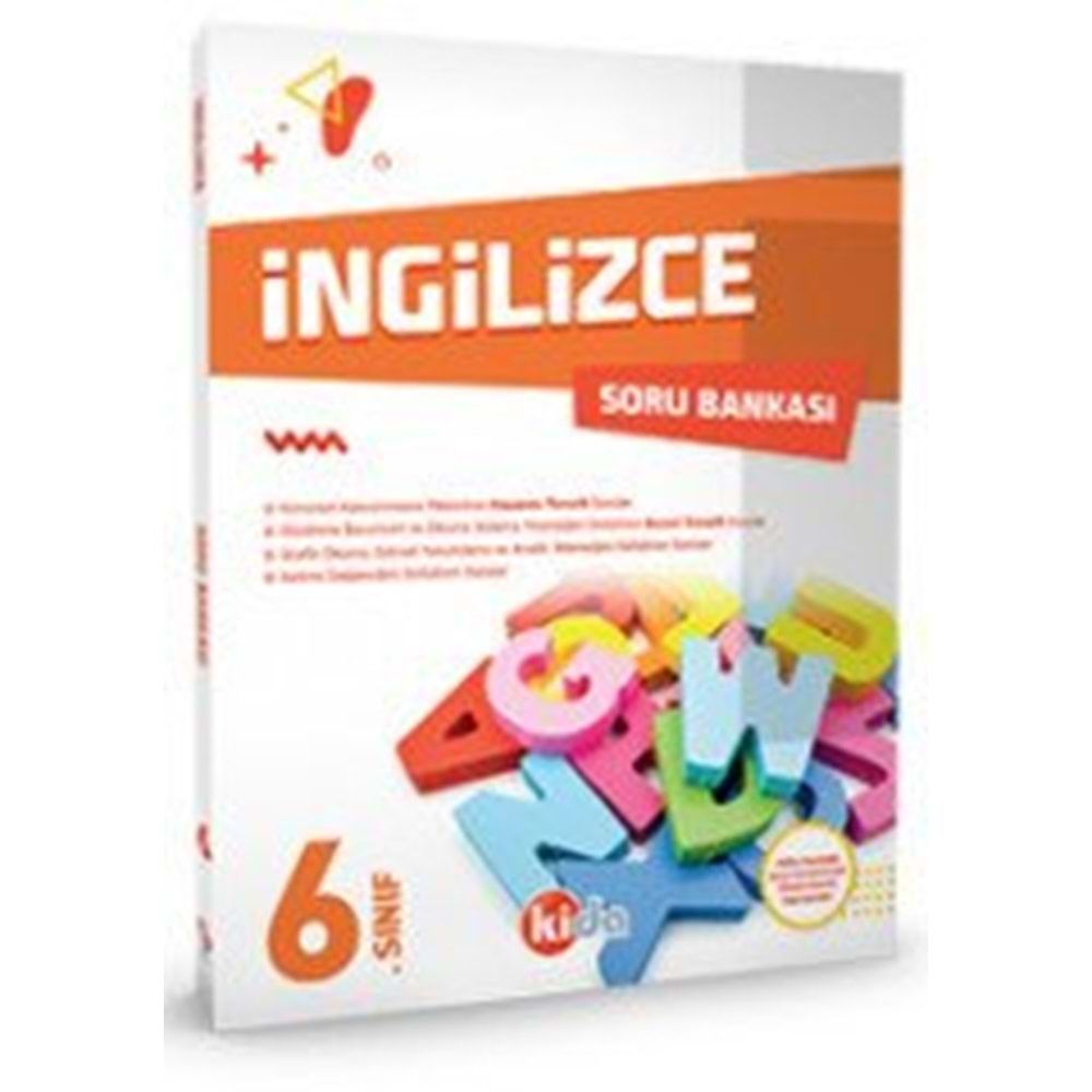 Kida Yayınları 6. Sınıf İngilizce Soru Bankası