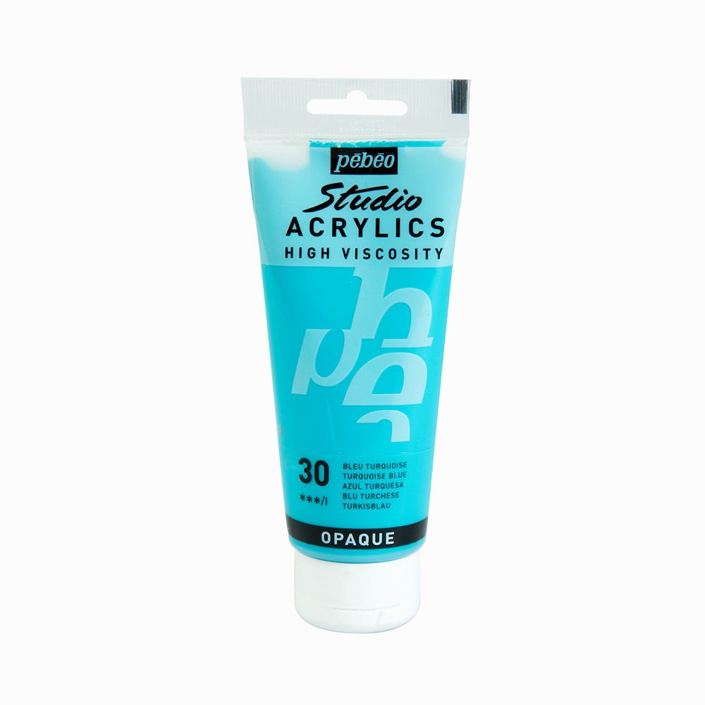 Pebeo Acrylic Studio 100 Ml 30 Turquoise Blue