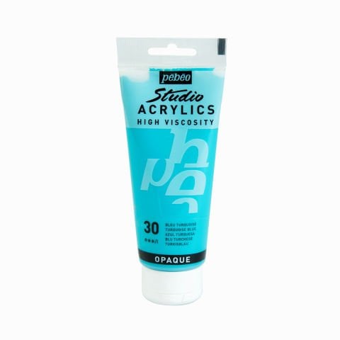 Pebeo Acrylic Studio 100 Ml 30 Turquoise Blue