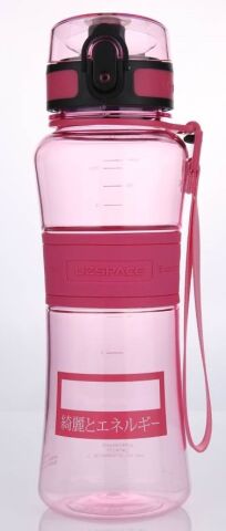 VagonLıfe Uzspace Pembe 550 ml Tritan Matara 5026