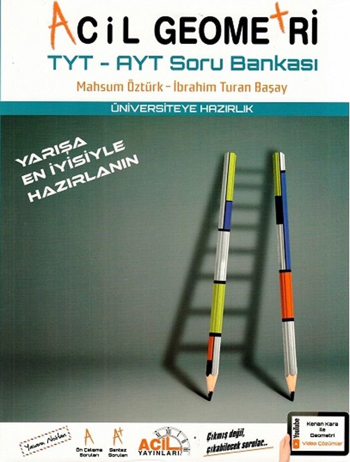 Acil Yayınları TYT AYT Acil Geometri Soru Bankası