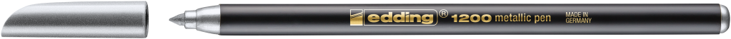 Edding 1200 Grafi̇k Kalemi̇ Metali̇k Gümüş