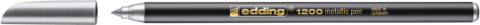 Edding 1200 Grafi̇k Kalemi̇ Metali̇k Gümüş