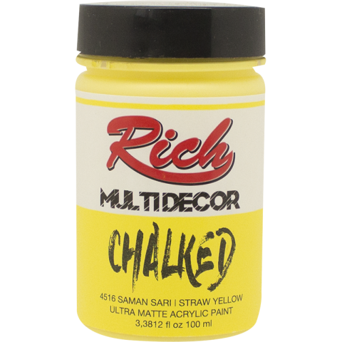 Rich Multi̇ Decor Chalked 100 Cc Saman Sarı