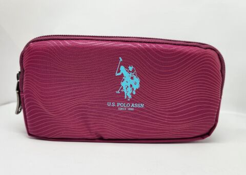 U.S. Polo Assn. Mürdüm Çift Gözlü Kalem Çantası PLKLK20129