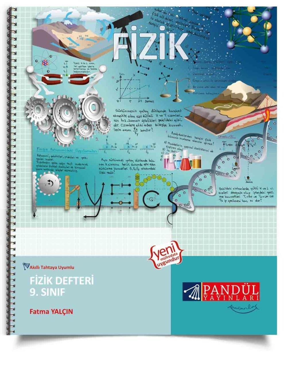 Pandül Yayınları 9.Sınıf Fizik Defteri